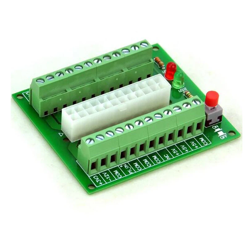 24/20 ピン atx dc 電源ドブレークアウトボードモジュール 24Pin atx に端子台atx dcatx supplyatx 24pin - AliExpress 24/20 ピン atx dc 電源ドブレークアウトボードモジュール 24Pin atx に端子台atx dcatx supplyatx 24pin - AliExpress