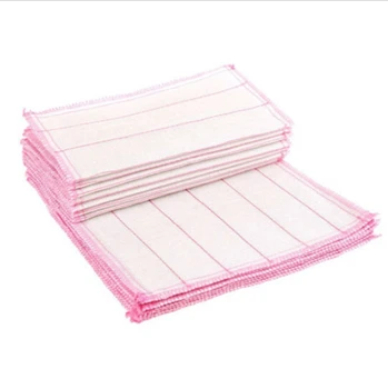 

5Pcs/lot 30 x 30 cm Kitchen Bowl Wipping Cloth Dishcloth Bamboo Fiber Hand Washing Cleaning Cloth Kitchen Cleaning Cloth