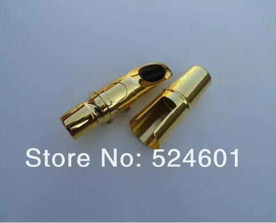

Factory direct. Metal jazz soprano saxophone gold-plated size seven straight mouthpiece