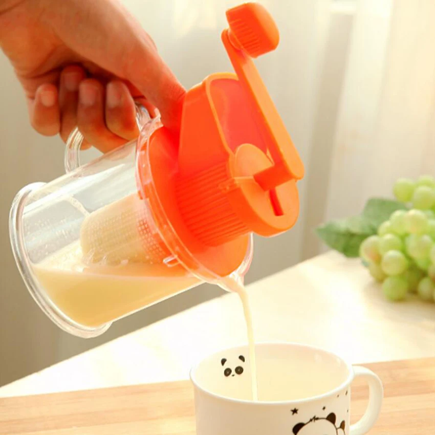 Ручной прибор для приготовления соевого молока ручной сои моркови овощей Соковыжималка для молока фруктов соковыжималка машина блендер для сока кухонные инструменты для приготовления пищи