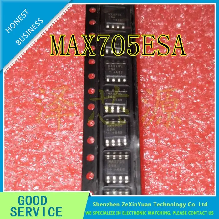 50 шт./лот MAX705CSA MAX705ESA MAX705 SOP-8 чип монитора | Электроника