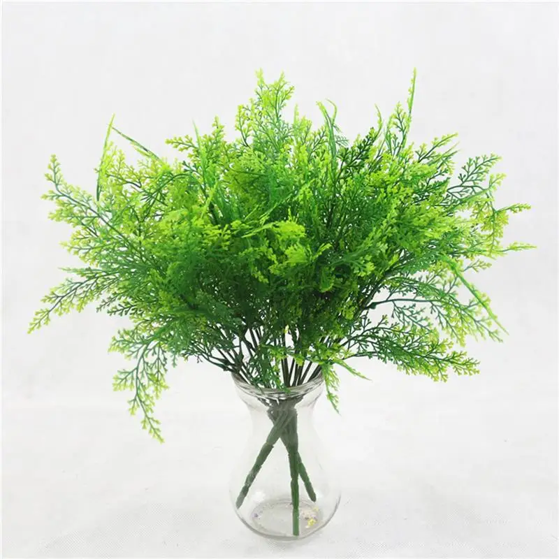 Creative Artificial Shrubs Decorative Artificial Plant Ferns Simulation Plant Plastic Flower Fern Wall Accessories Dropshipping