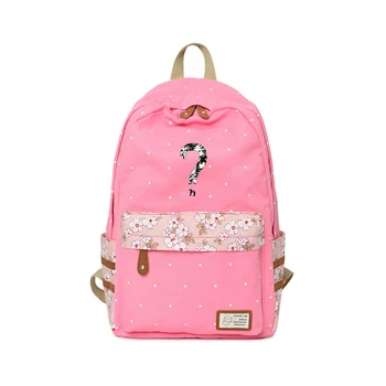 

XXXtentacion Backpack Cool British Teenagers College Style Backpacks Fashion Bags Flower wave lover point Rucksacks