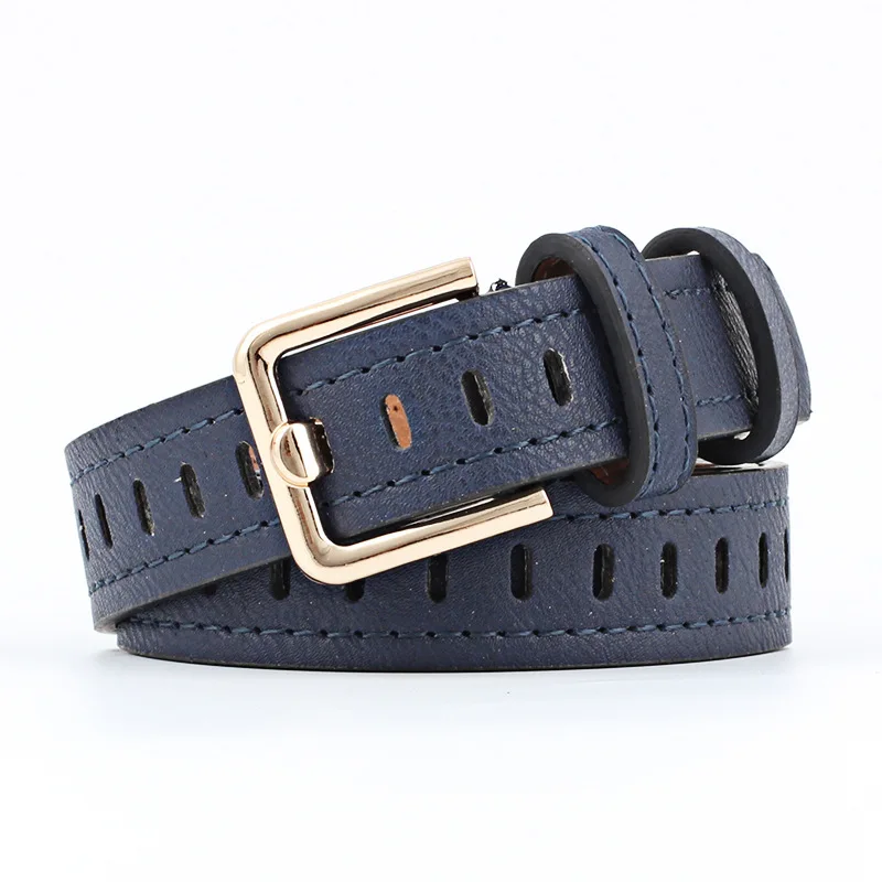 wide belts for women 2020 New Designer Ladies Wide Leather Belt Female Silver Pin Buckle Strap Belts For Women Jeans Waistband Hollow Out Belt plus size chain belts Belts