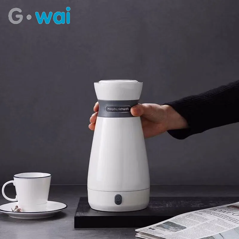 

110-220V Portable No Handle Automatic Power Off Heating Cup Small Home Electric Kettle Travel Insulation Pot Mini Smart Teapot