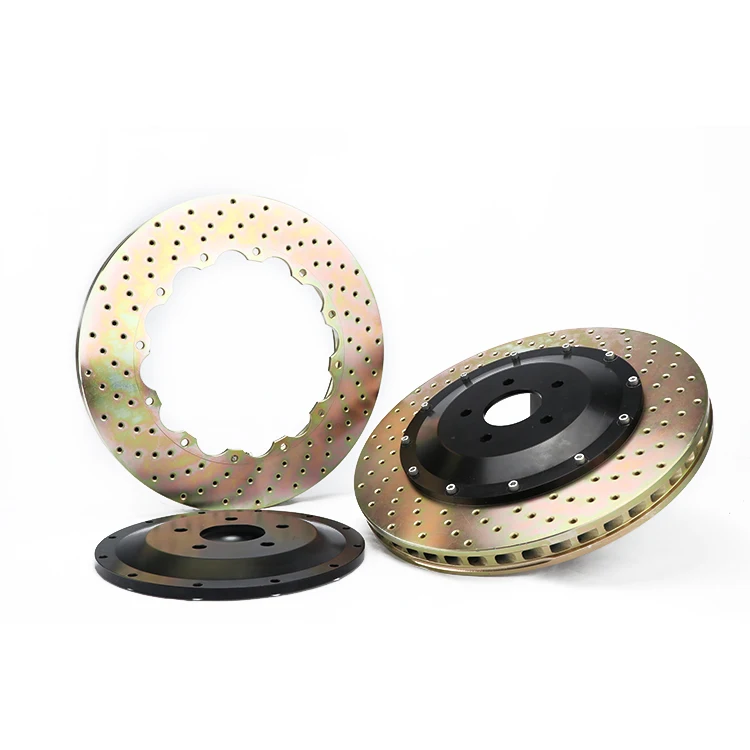 KOKO RACING пробурены и щелевой диск 362*32 мм тормозной диск/центр шляпа с кронштейном