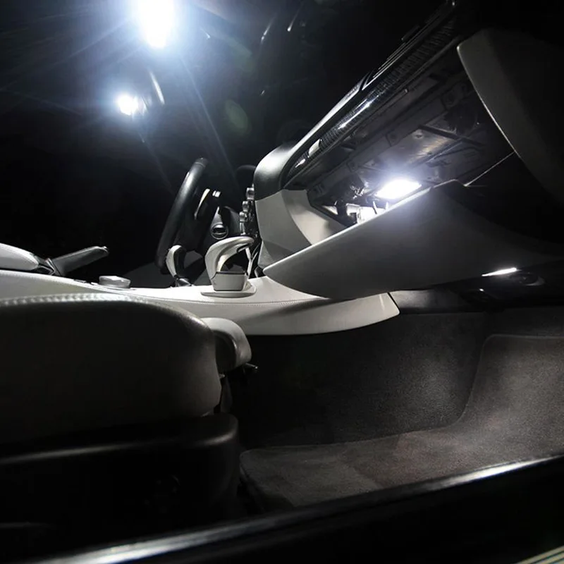 Edislight 15 шт. без ошибок Canbus светодиодные лампы автомобильные комплект внутренней