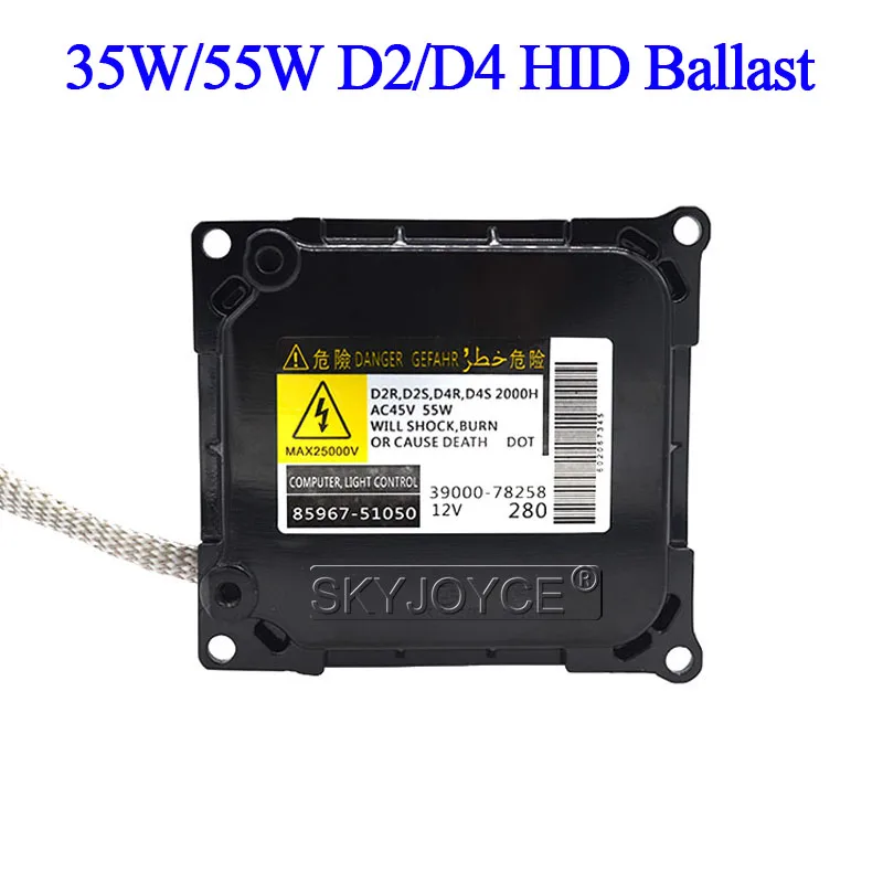 SKYJOYCE 35W 55W Xenon D2S D4S HID Replacement Bulb 4300K 8000K 6000K For Toyota Lexus Car Headlight Ballast D2S D4S Xenon Kit (1)