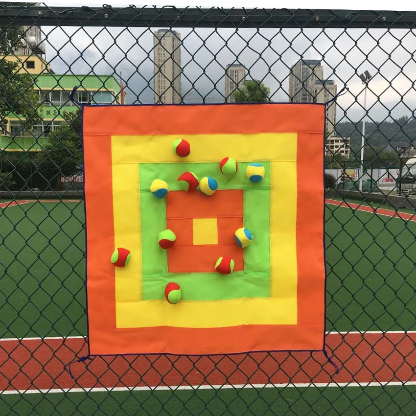 

1pc Funny Dart Board Kindergarten Throwing Sticky Ball Indoor Sports Toy Target Magnetic Dartboard Children Kids Game toy