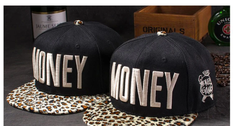 Новые модные мужские и женские повседневные кепки Snapback Swag MONEY Letters 3D Вышивка Хип-Хоп Кепка бейсбольная кепка s Bone Gorras для мужчин и женщин