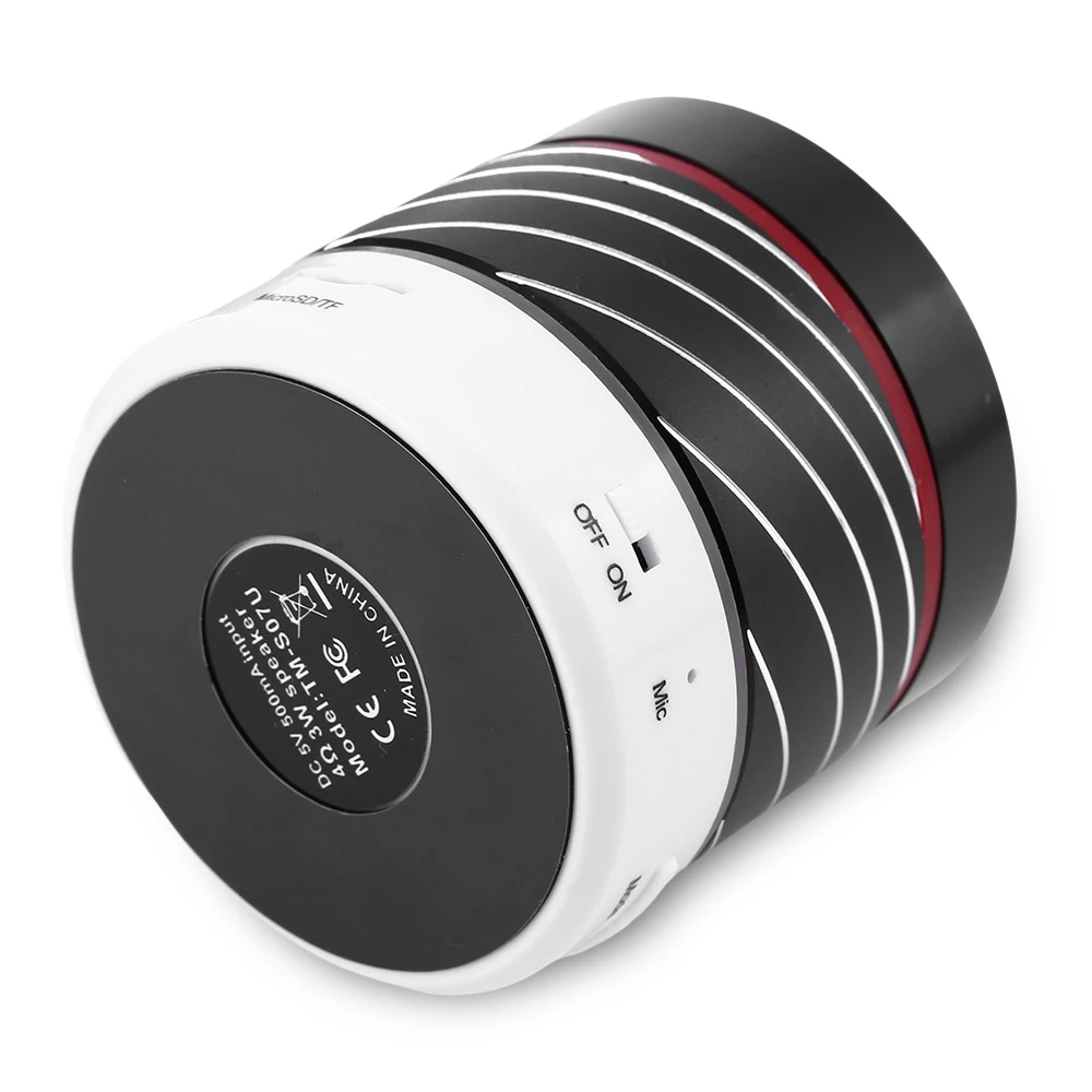 Bluetooth 3.0 Беспроводной Динамик с громкой связи свет TF воспроизведение usb flash