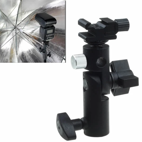 Flashes & Accessories Fotga Flash Umbrella Holder Hot Shoe Stand Swivel