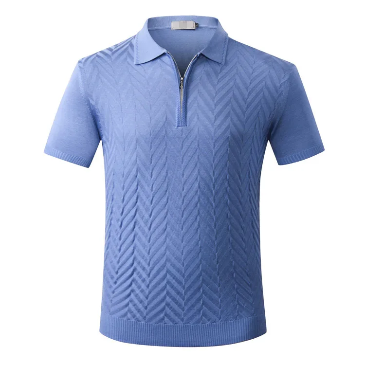 

BILLIONAIRE TACE&SHARK T shirt men 2018 new arrival zipper collar comfort geometry designed leisure male M-5XL free shipping