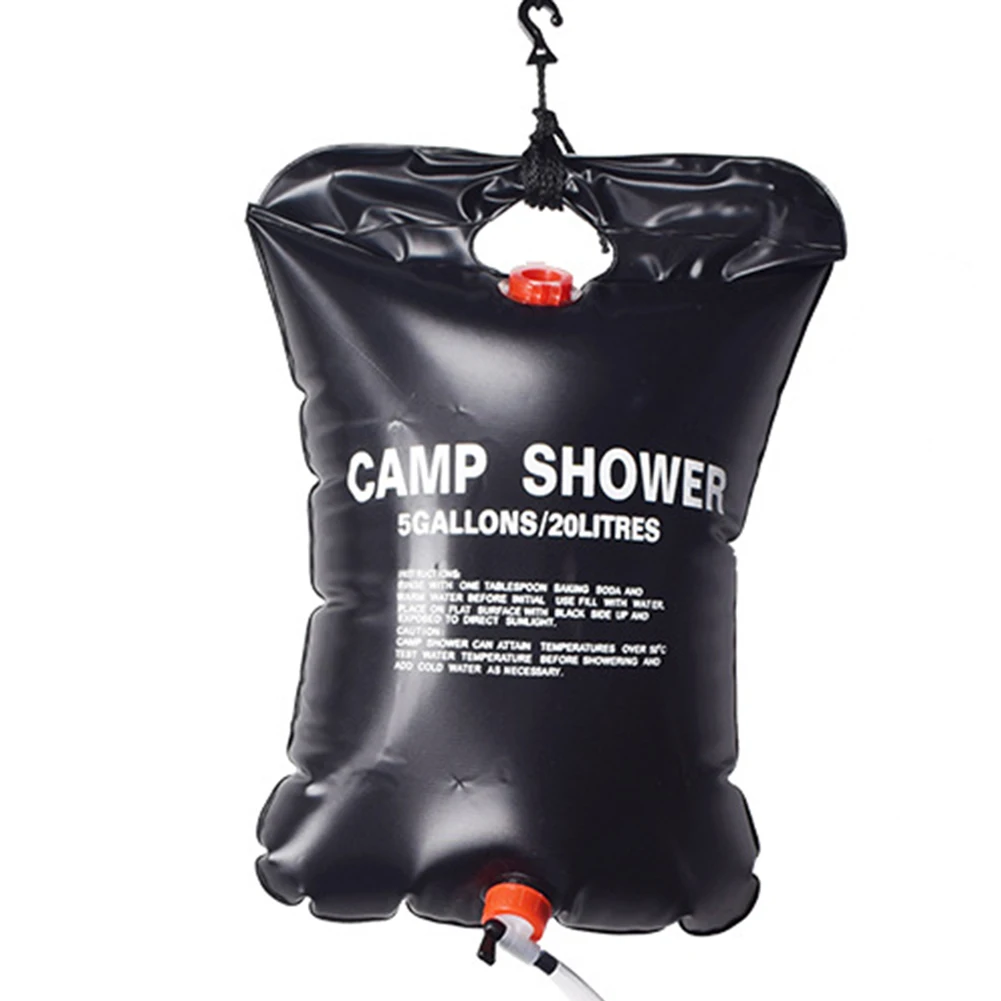 

Portable Solar Shower Bag Outdoor Camp Shower Water Pipe Bag 20L MC889