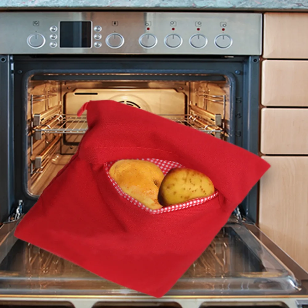 1 шт. картофельный мешок для микроволновой печи выпечки пакет для запекания картофеля моющийся мешок запеченный картофель Карманный мешок легко сварить Кухонные гаджеты инструмент для приготовления пищи