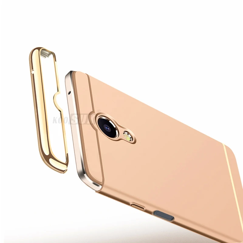 Чехол для Meizu M6s с полной защитой от ударов жесткий матовый роскошный чехол