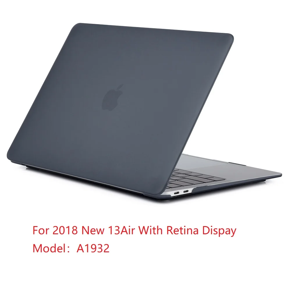 

Frosted Surface Matte Hard Cover Case +Silicone Keyboard Cover only For Apple Macbook Air 13 inch Model : A1932 2018