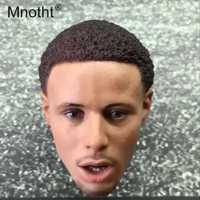 Черная Мужская голова Mnotht модель в масштабе 1:6 искусственная звезда головка