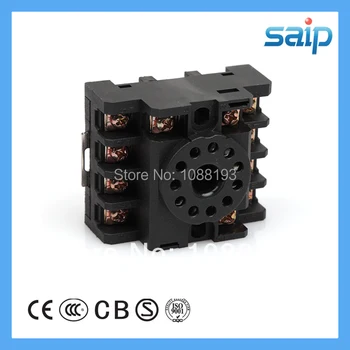 

(Lot 25pcs) Omron PF113A 11 Pin Relay Socket Base For MK3P, JQX-10F/3Z