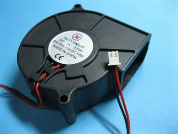 

8 Pcs Brushless DC Blower Fan 5V 7530S 75x30mm Sleeve-bearing