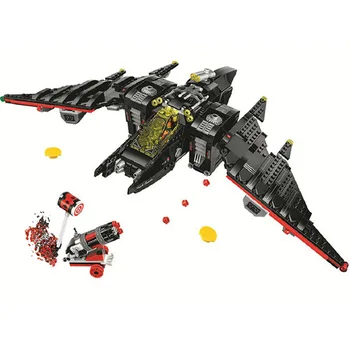 

Bela 10739 1068pcs Super Heroes Bat-man Movie Batwing Fighter Building Blocks education toys for kids gifts Compatible With Toys