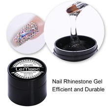 LEMOOC 5 г впитывающийся гель для приклеивания страз УФ-гель для ногтей клей прозрачный клей для ногтей гель лак для ногтей Инструменты Дизайн маникюра