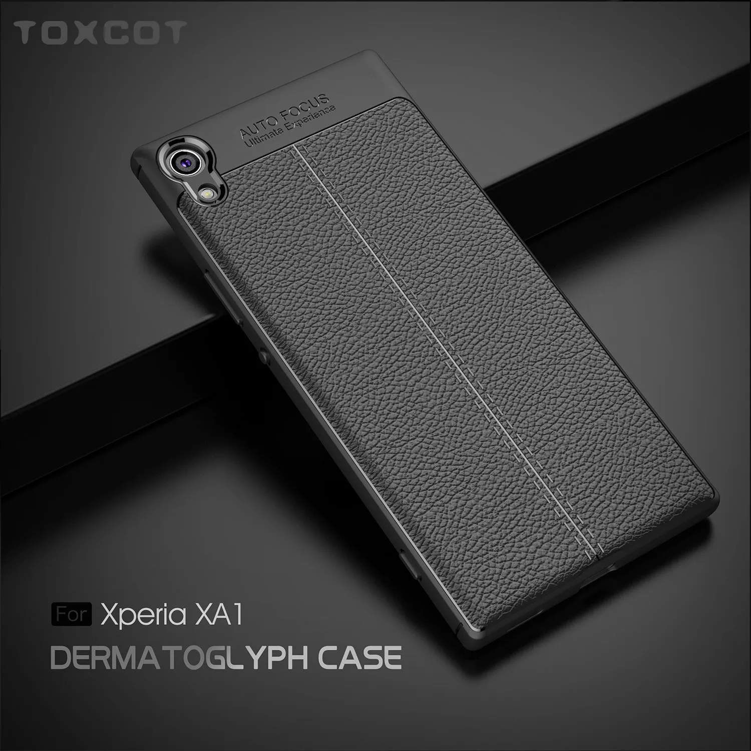 Toxcot для Sony Xperia xa1 чехол мягкий кожа ТПУ задняя антидетонационных протектор