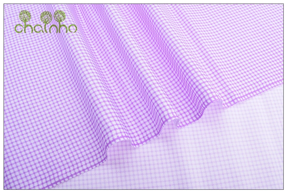 Chainho, фиолетовый цветочный принт саржевая хлопковая ткань для поделок шитья для детей/простыня, подушка, подушка, материал для штор