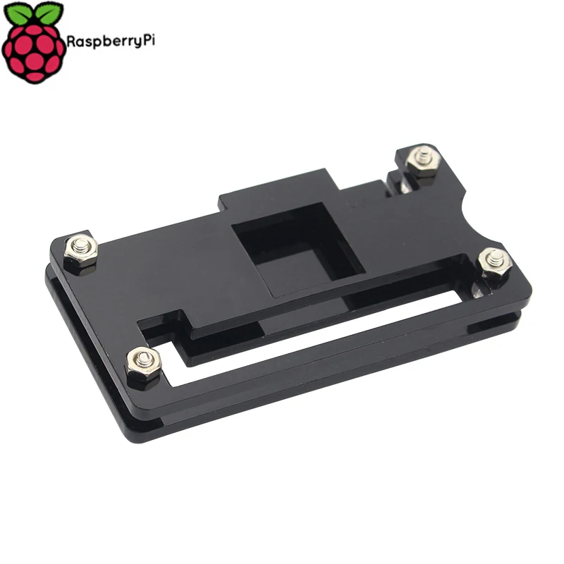 Raspberry Pi Zero акриловый чехол с теплоотводом, прозрачный корпус, черный корпус, синяя коробка для RPI Zero версии 1,3