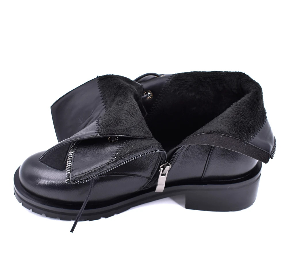 Doratasia/Новинка, лучшее качество, ботильоны с заклепками размера плюс 42, женская обувь, повседневная обувь, женские ботинки из искусственной кожи