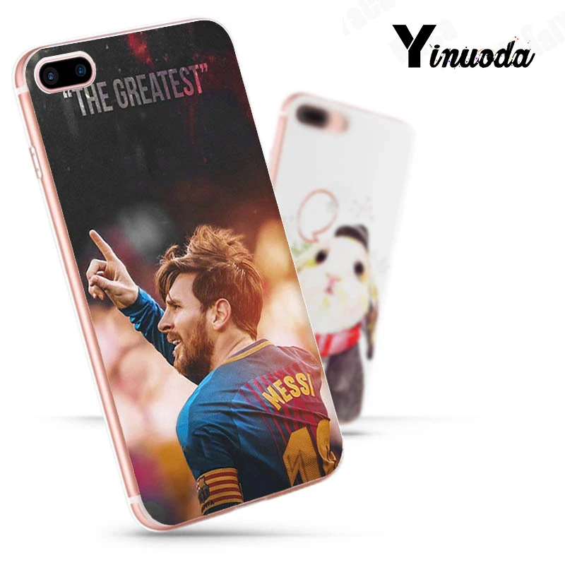 Yinuoda Lionel Messi Уникальный дизайн новейший модный чехол для телефона для iPhone 8 7 6 6S Plus X 10 5 5S SE XR XS MAX - Цвет: 3