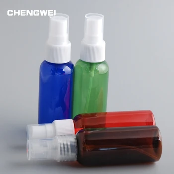 

Refillable Bottle Mini Empty Spray Bottle 50ml Make Up and Skin Care Plastic Transparent Easy To Carry Filled Tool 20Pcs/Lot