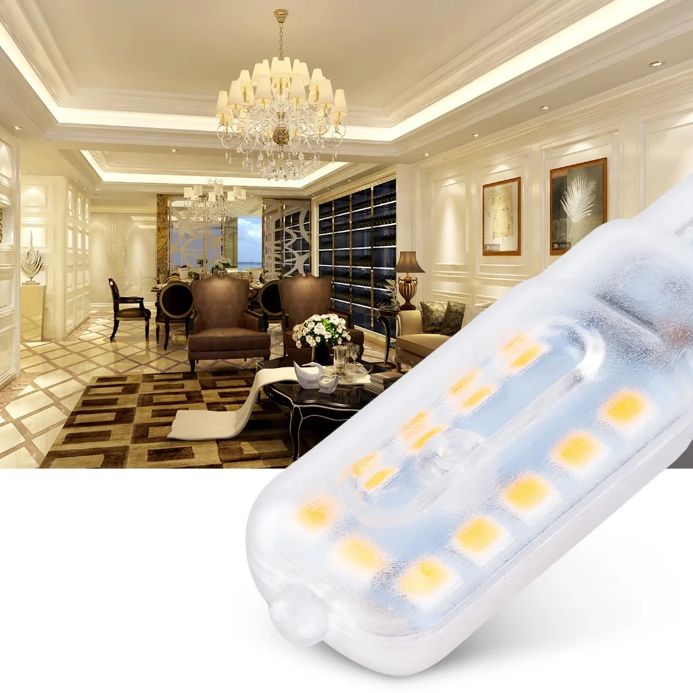 CanLing G9 led 220V Точечный светильник g9 мини кукурузный светильник 2835 SMD Bombillas Led 3W 5W Ampul 240V точечный светильник лампа замена галогенная лампа