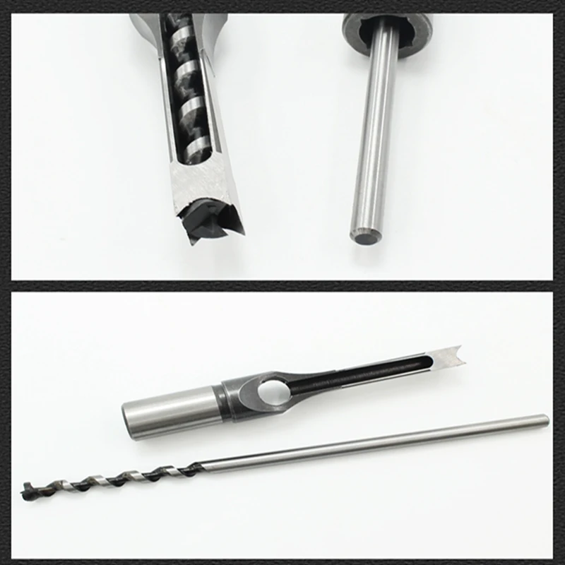 10mm/16mm Square Hole Mortiser Drill Bit Mortising Chisel Woodworking Electric Drill Tools Mayitr 10mm/16mm Square Hole Mortiser Drill Bit Mortising Chisel Woodworking Electric Drill Tools Mayitr