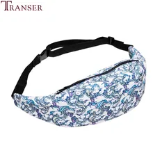 Transer Унисекс Женская модная поясная сумка на молнии мужской кошелек карман для мобильного телефона A9 30