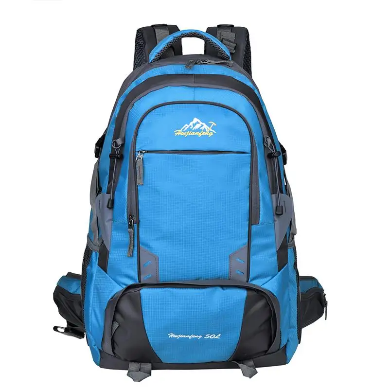 

Vbiger 50L Mountain Backpack Large-capacity Casual Shoulders Bag Multi-functional Unisex Trekking Backpacks With Waist Strap