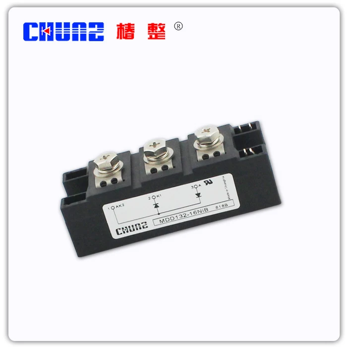 

[ZOB] RELAY IXYS type MDD132-16 - Chunshu rectifier module sales --5pcs/lot