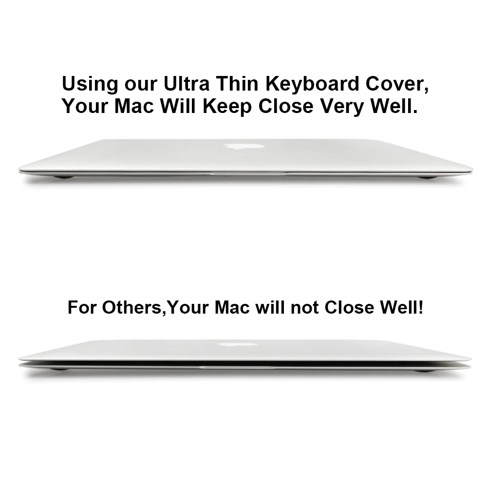 Чехол для английской раскладки клавиатуры US силиконовый чехол MacBook Pro Retina 2016 2017 2018