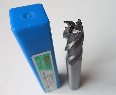 

Free Shipping 1pc 13mm - 36mm 4 Flute HSS & Aluminium End Mill Cutter CNC Bit
