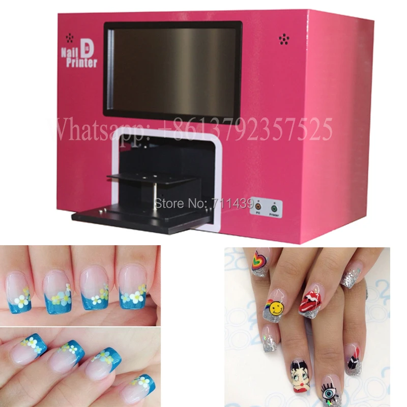 

free shipping Der Drucker High-Definition fur Fingernagel Druckt Zeichnungen oder Fotobilder mit Klarheit auf Ihre Fingernagel