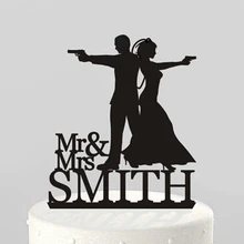Классный акриловый для свадебного торта топперы Mr Mrs Жених невесты на заказ имя помолвки прием гостей в доме невесты украшения