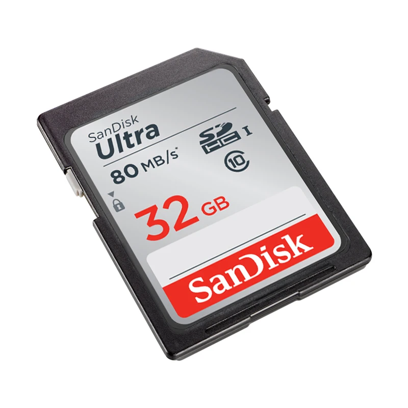 SanDisk SD Card 32gb SDHC HD Flash Memory Card Ultra Class 10 UHS I Up to 4