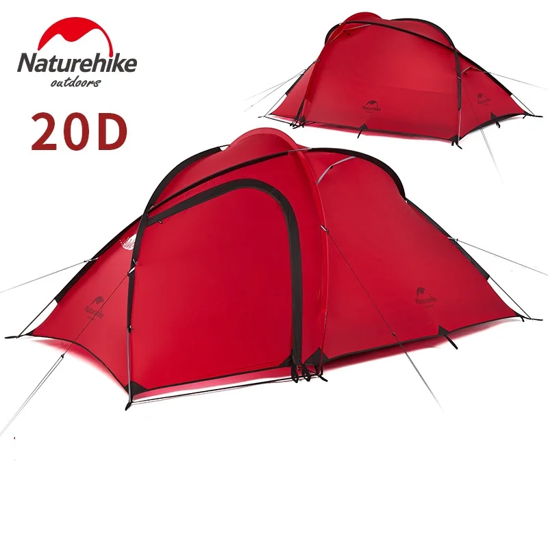 Naturehike палатка серии Hiby для кемпинга на открытом воздухе 2 3 человека 20D