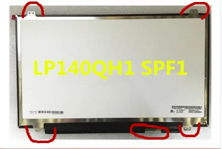 Новый 14 &quotтонкий светодиодный экран LP140QH1-SPF2 LP140QH1 SPF1 LP140QH1(SP)(F2) ЖК-экран 2560X1440 40pin