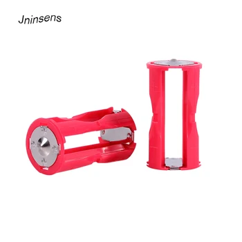 

4pcs/lot 4AAA to C Size Parallel Portable Battery Convertor Adapter Holder Cases Box Convert 1/2/3/4 AAA Battery to C Battery