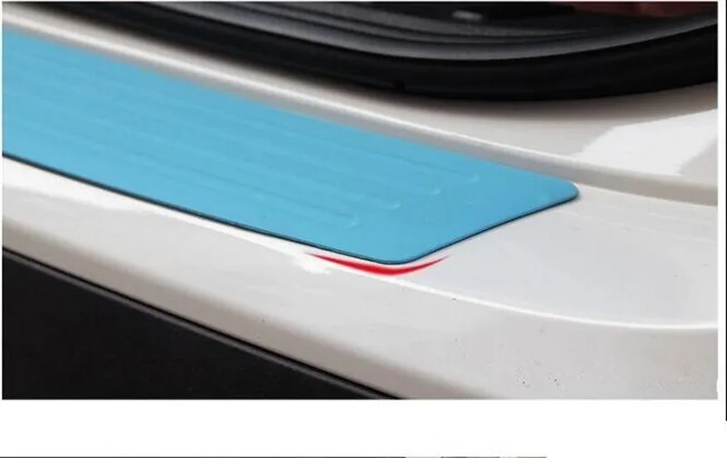 

Car Rear bumper rubber scuff trim stickers for Ford mondeo kuga fiesta Focus2 3 ecosport fusion ranger mondeo mk4 accessories