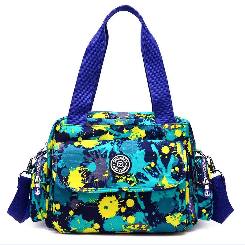 Новые нейлоновые водонепроницаемые женские сумки через плечо, модные и повседневные сумки-мессенджеры, роскошные сумки, женские дизайнерские сумки - Цвет: CN001