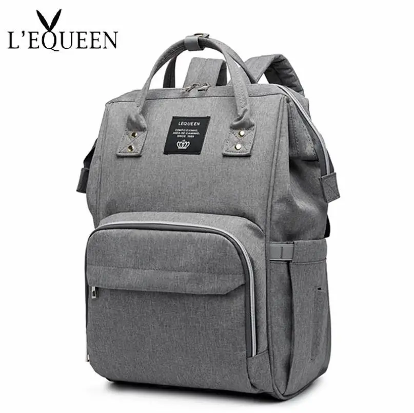 Us 20 58 Off Lequeen Diaper Bag Baby Care For Daddy Mummy Nursing Large Storage Travel Backpack Stroller Ny In Bags From