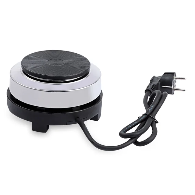 Mini Stove Cooking Plate Coffee Heater 500W Electric Hot Plate Multifunctional Home Appliance