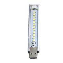 1pcs Mini USB LED Night Light 12LEDs 5V Bulb Cold White Lamp for Reading Gadget Notebook Power Bank Computer Laptop